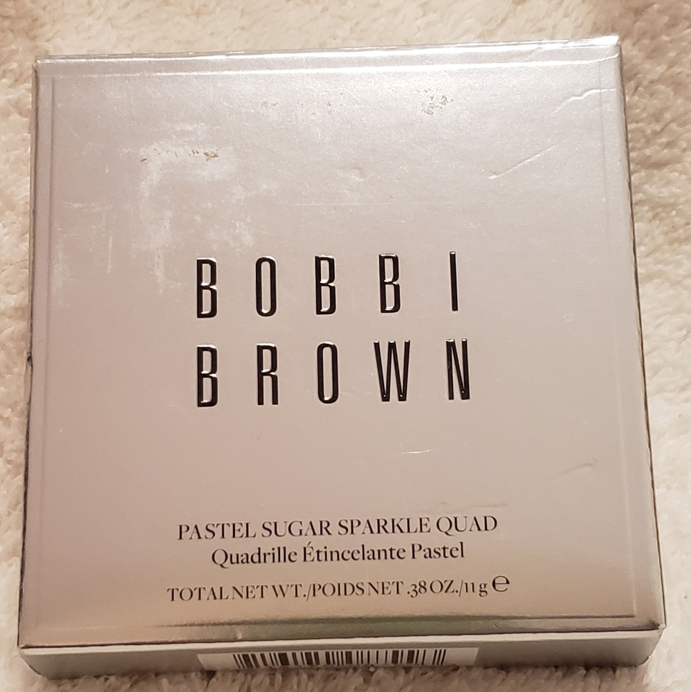 BOBBI BROWN Pastel Sugar Sparkle Quad Eyeshadow, New in Box, 0.38oz/11 grams